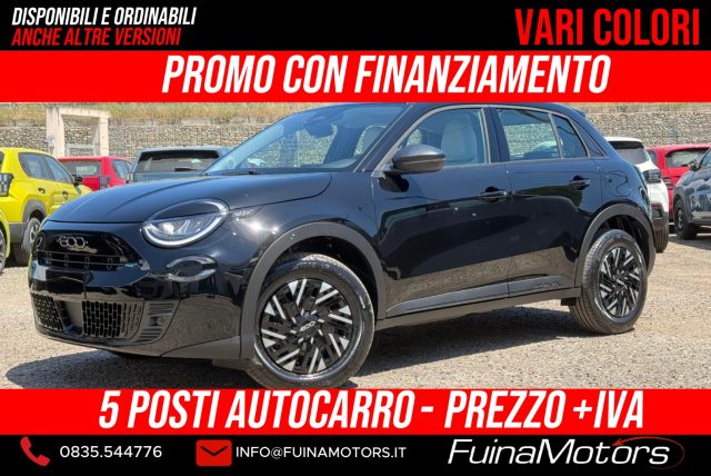 Fiat 600 1.2 110CV Hybrid 5 POSTI AUTOCARRO NUOVO - foto 2 di 27