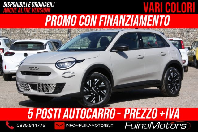 Fiat 600 1.2 110CV Hybrid 5 POSTI AUTOCARRO NUOVO - foto 4 di 27