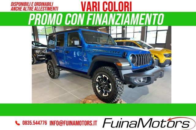 Jeep Wrangler Unlimited 2.0 PHEV ATX 4xe Rubicon NUOVO km 0 a BERNALDA