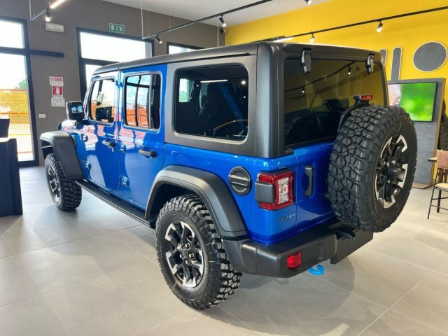 Jeep Wrangler Unlimited 2.0 PHEV ATX 4xe Rubicon NUOVO - foto 3 di 4