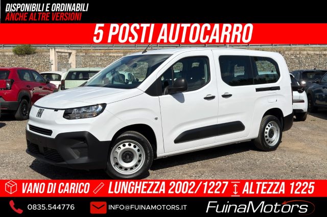 Fiat Doblo 1.5 BlueHdi 100CV XL COMBI 5 POSTI AUTOCARRO, del 2026, in vendita a Bernalda (MT)