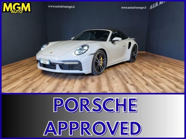 Porsche 911 Turbo S Cabriolet 650 cv, del 2021, 19.830 km, in vendita a Erba (CO)