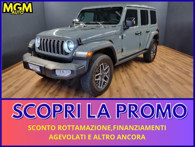 Jeep Wrangler Unlimited 2.0 Turbo Sahara, del 2025, 18.450 km, in vendita a Erba (CO)