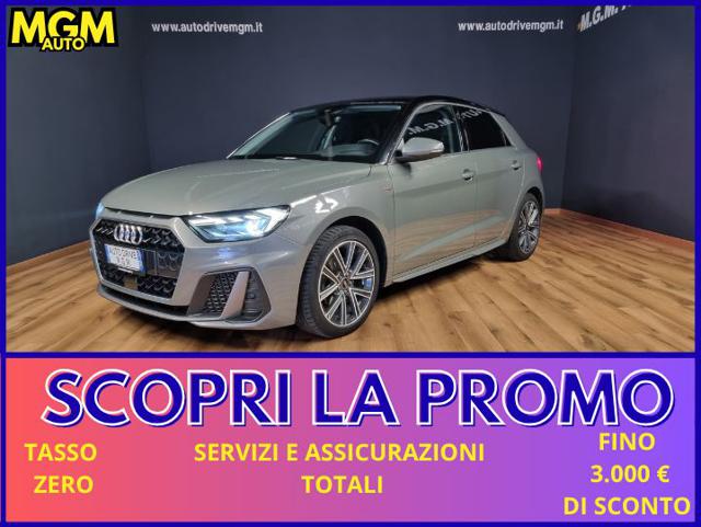 Audi A1 SPB 30 TFSI S tronic Identity Black, del 2024, 44.980 km, in vendita a Erba (CO)
