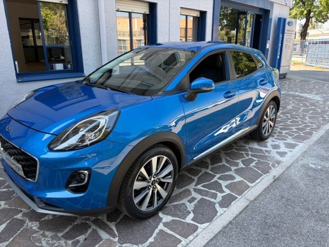Ford Puma 1.0 EcoBoost Hybrid 125 CV S&S Titanium X, del 2022, 56.634 km, in vendita a Lodi (LO)