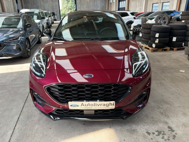 Ford Puma 1.0 EcoBoost Hybrid 125 CV aut. Vivid Ruby Edition - foto 2 di 4