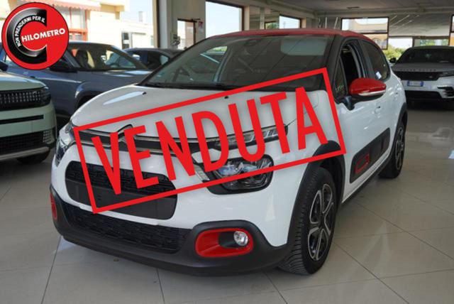 Citroen C3 PureTech 83, del 2021, 47.000 km, in vendita a San Vito Dei Normanni (BR)