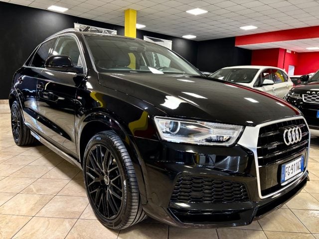 Audi Q3 2.0 TFSI 180 CV quattro S tronic SLINE, del 2017, 110.000 km, in vendita a Bozzolo (MN)