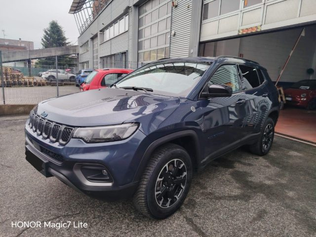 Jeep Compass 1.3 Turbo T4 240 CV PHEV AT6 4xe Trailhawk usato a BOVISIO-MASCIAGO