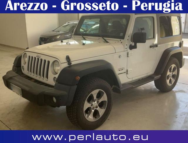 Jeep Wrangler 2.8 CRD DPF Sahara Auto, del 2017, 125.000 km, in vendita a Arezzo (AR)