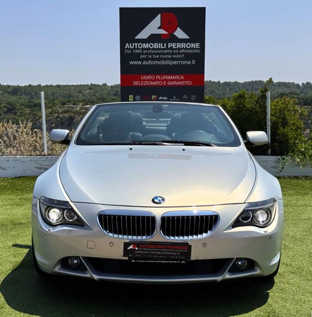 BMW 650 i 4.8 V8 367cv Cabrio INDIVIDUAL, del 2006, 158.900 km, in vendita a Castellaneta (TA)