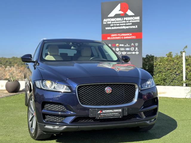 Jaguar F-Pace 2.0 D 180cv AWD Prestige - Motore nuovo, del 2017, 89.800 km, in vendita a Castellaneta (TA)