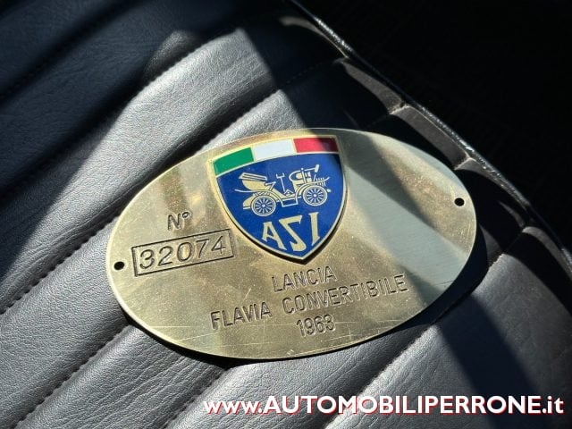 Lancia Flavia Convertibile Vignale - TARGA ORO, del 1963, 93.950 km, in vendita a Castellaneta (TA)