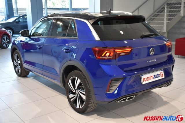 Volkswagen T-Roc 1.5 TSI 150 CV DSG R-LINE + R18 BI-COLOR + 2XCLIMA - foto 4 di 4