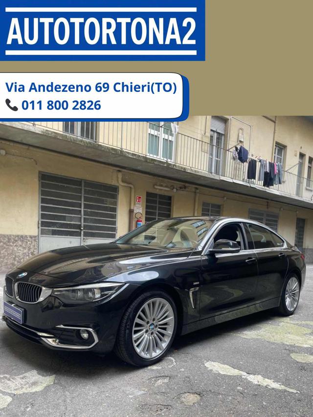 BMW 420 d Gran Coup� Luxury NAVI-LED-PELLE-AUTOMAT. usato a TORINO