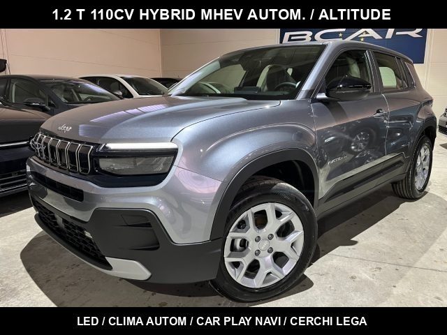Jeep Avenger 1.2 T 110CV MHEV ALTITUDE CarPLAY/F.LED/TELECAM+PA usato a SAVIGLIANO