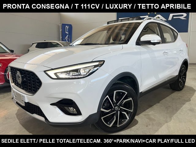 MG ZS 1.0T-GDI Luxury /TETTO APRIB./PELLE/CAR PLAY+NAVI usato a SAVIGLIANO