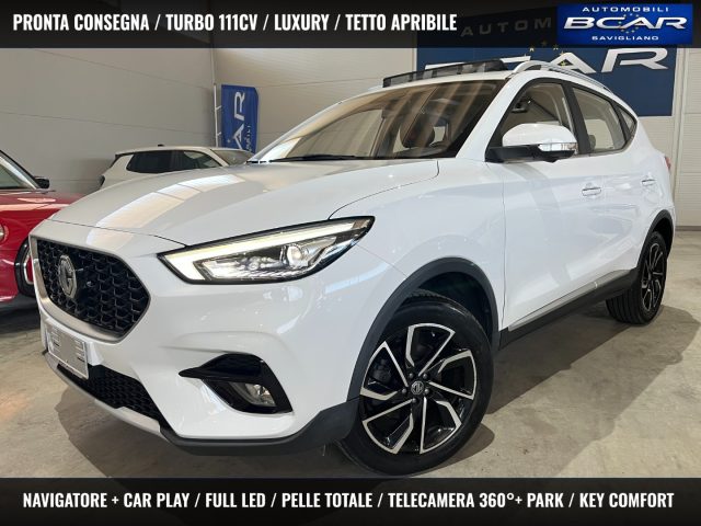 MG ZS 1.0T-GDI Luxury /TETTO APRIB./PELLE/CAR PLAY+NAVI usato a SAVIGLIANO