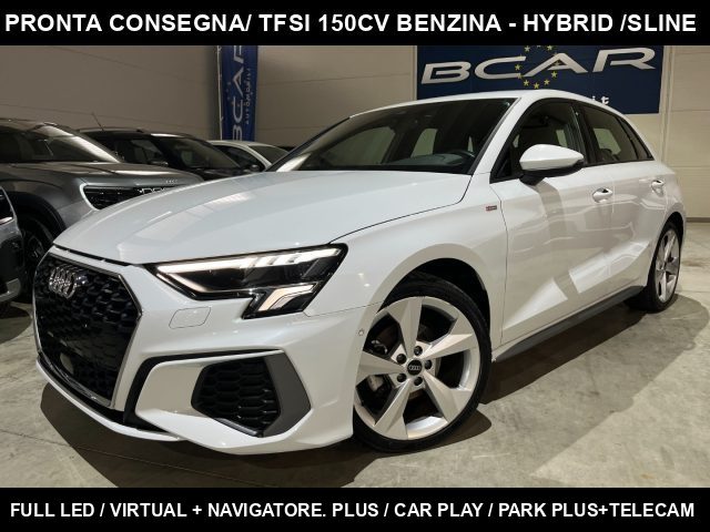 Audi A3 SPB 35TFSI 150cv S line Hybrid Stronic Sline "18 usato a SAVIGLIANO