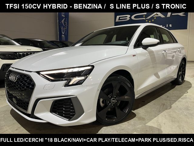Audi A3 SPB 35 TFSI 150cv Hybrid Stronic S line "18 Sline usato a SAVIGLIANO
