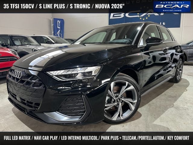 Audi A3 SPB 35 TFSI Stronic S line"18 Sline LED Matrix/"26 km 0 a SAVIGLIANO