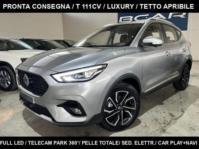 MG ZS 1.0T-GDI Luxury /TETTO APRIB./PELLE/CAR PLAY+NAVI usato a SAVIGLIANO