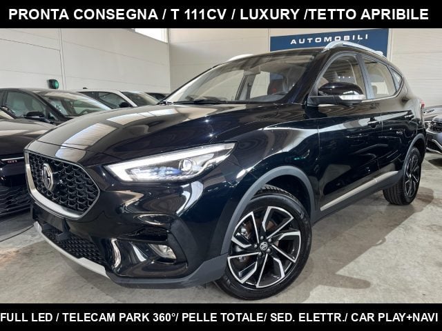 MG ZS 1.0T-GDI Luxury /TETTO APRIB./PELLE/CARPLAY+NAVI, del 2023, 52.500 km, in vendita a Savigliano (CN)