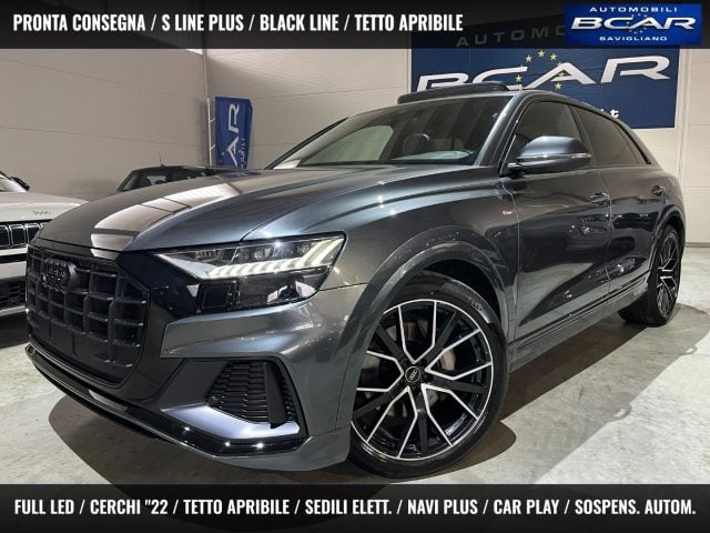 Audi Q8 50 TDI 286 CV quattro S line TETTO/22 SLINE/BLACK, del 2022, 136.000 km, in vendita a Savigliano (CN)