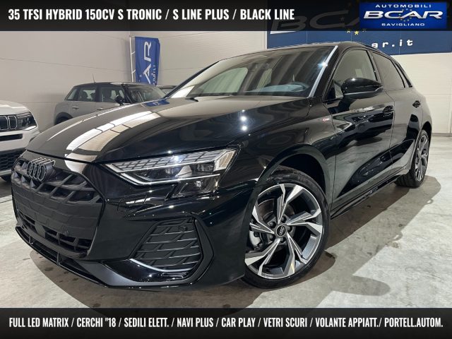 Audi A3 SPB 35TFSI Stronic S line Sline BLACL LINE/MATRIX, del 2026, 1 km, in vendita a Savigliano (CN)
