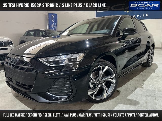 Audi A3 SPB 35TFSI Stronic S line Sline BLACL LINE/MATRIX, del 2026, 1 km, in vendita a Savigliano (CN)