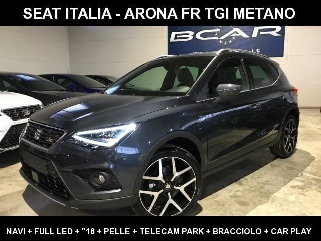 SEAT Arona 1.0 TGI FR FULL LED+CERCHI "18+TELECAM+PARK, del 2021, 49.000 km, in vendita a Savigliano (CN)