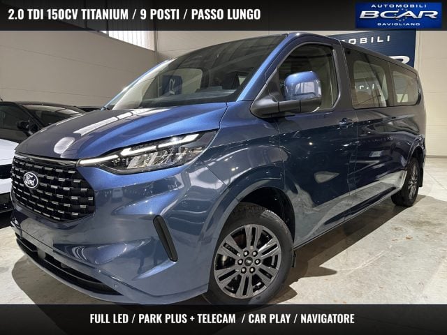 Ford Tourneo Custom 320 2.0 EcoBlue 150CV PL Titanium 9 POSTI, del 2024, 46.900 km, in vendita a Savigliano (CN)