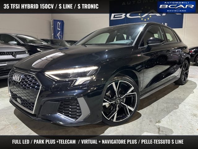 Audi A3 SPB 35TFSI 150cv Hybrid Stronic S line "18 Sline, del 2024, 43.700 km, in vendita a Savigliano (CN)