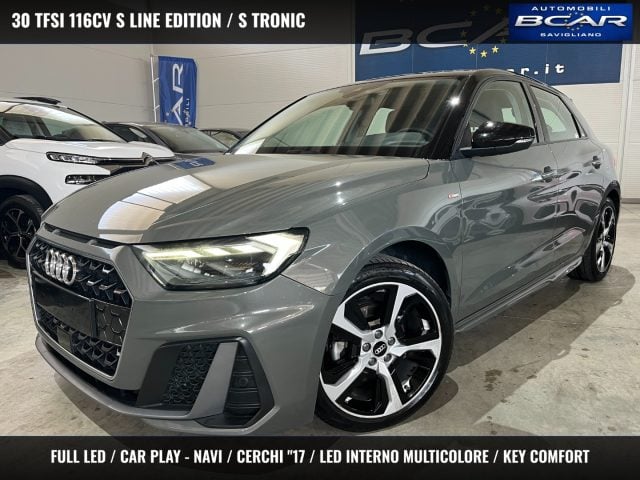 Audi A1 SPB 30TFSI Stronic S line "17 Sline/FullLED/Telec., del 2026, 20.700 km, in vendita a Savigliano (CN)