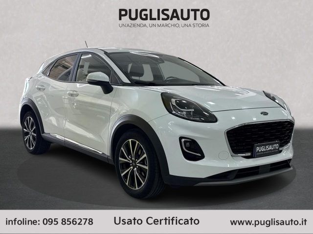 Ford Puma 1.0 EcoBoost Hybrid 125 CV S&S Titanium, del 2022, 21.254 km, in vendita a Belpasso (CT)
