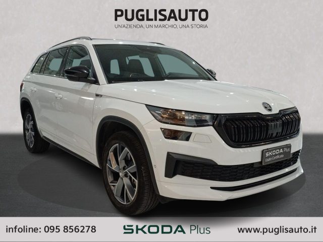 Skoda Kodiaq 2.0 TDI EVO SCR DSG 7 posti Sportline usato a BELPASSO