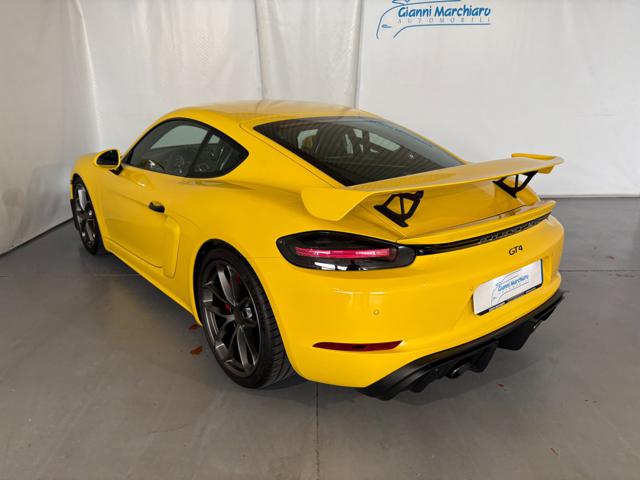 Porsche Cayman 718 Cayman 4.0 GT4 CLUBSPORT- PORSCHE APPROVED - foto 4 di 4
