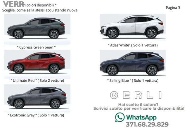 Hyundai TUCSON 1.6 hev Exellence 2wd auto-KM ZERO 11/25 PROMO 48 - foto 3 di 4