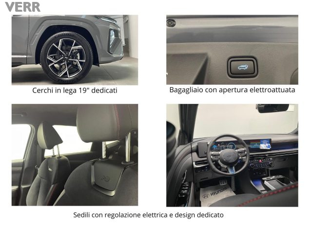 Hyundai TUCSON 1.6 hev NLine 2wd auto / km zero / PREZZO REALE - foto 4 di 4
