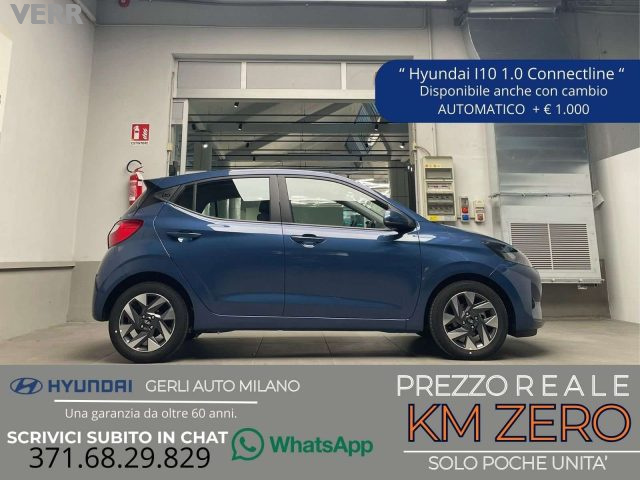 Hyundai i10 i10 1.0 mpi Connectline 63cv KM ZERO PROMO48 km 0 a MILANO