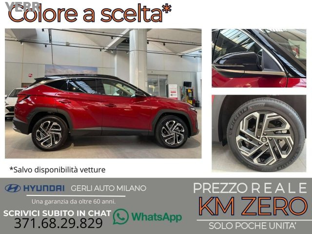 Hyundai TUCSON 1.6 hev Exellence 2wd auto-KM ZERO 12/25 PROMO 48 km 0 a MILANO