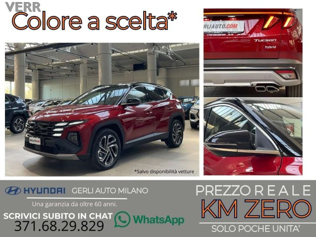 Hyundai TUCSON 1.6 hev Exellence 2wd auto-KM ZERO 12/25 PROMO 48 usato a MILANO