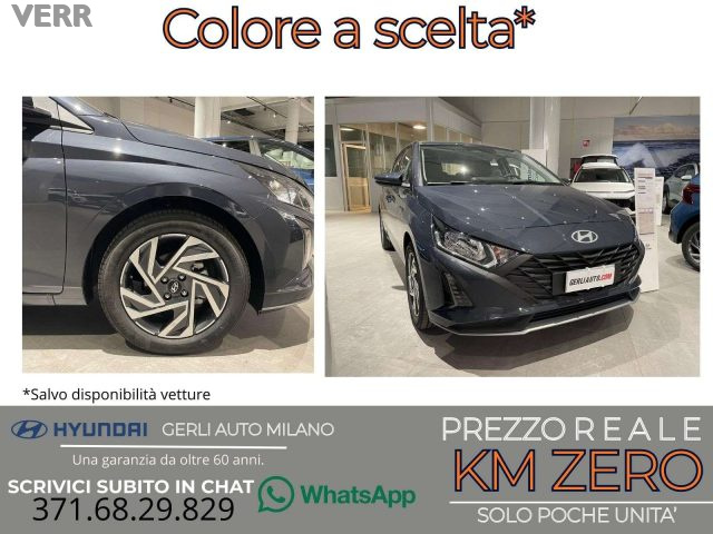 Hyundai i20 i20 1.0 t-gdi Connectline 90cv mt PROMO48 KM ZERO km 0 a MILANO