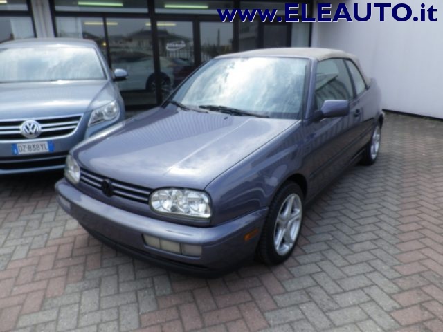 Volkswagen Golf Cabriolet 2.0i Cambio Autom. 116CV Karmann CRS&ASI LIBRETTO usato a SEDRIANO