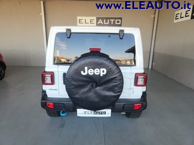 Jeep Wrangler Unlimited 2.0 PHEV 272CV ATX 4xe Rubicon - foto 4 di 4