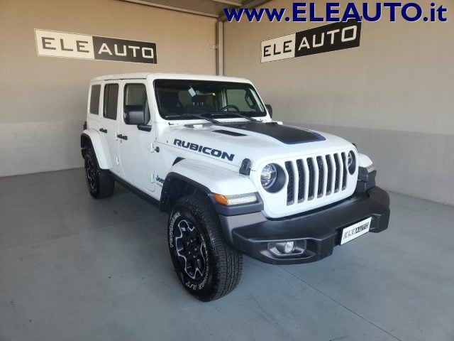 Jeep Wrangler Unlimited 2.0 PHEV 272CV ATX 4xe Rubicon, del 2022, 39.000 km, in vendita a Sedriano (MI)