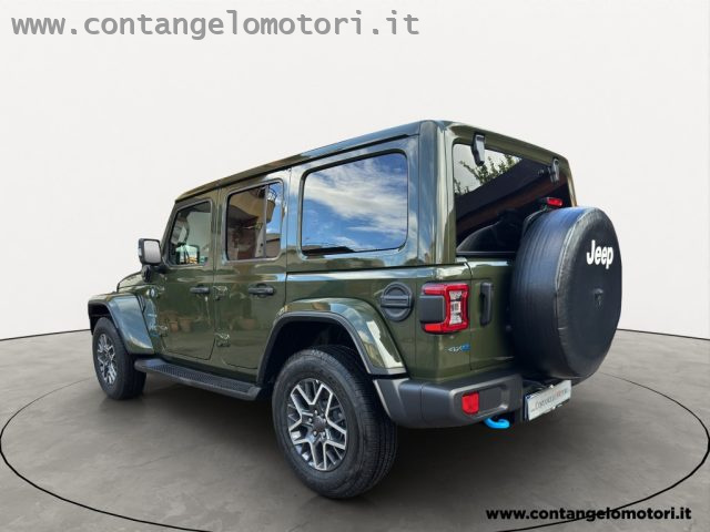 Jeep Wrangler Unlimited 2.0 PHEV ATX 4xe Sahara usato a ARZANO