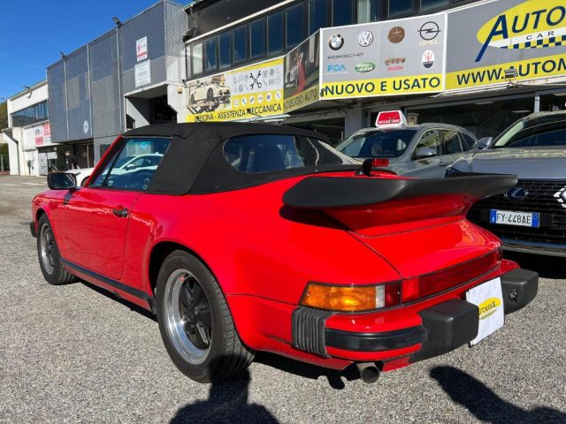 Porsche 911 3.2 Carrera Cabriolet, del 1987, 82.000 km, in vendita a Besozzo (VA)