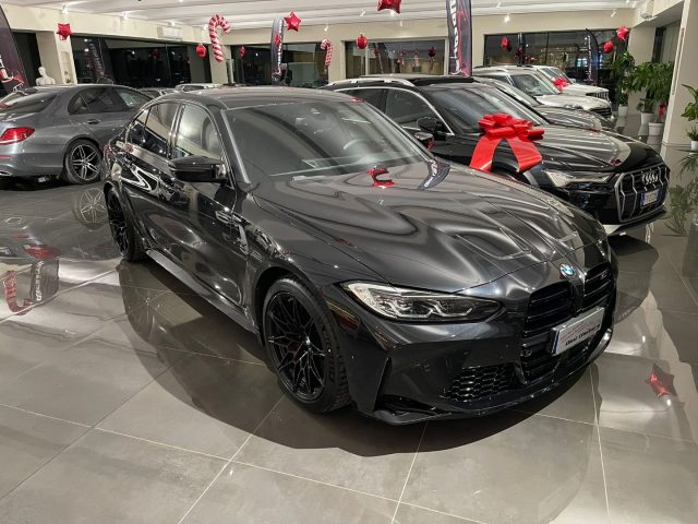 BMW M3 Competition xDrive TETTO CARBONIO 4X4 FULL BLACK - foto 3 di 4