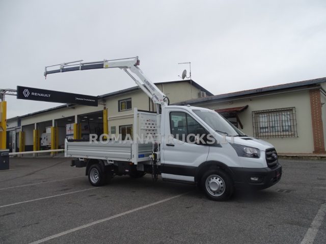Ford Transit KM 0 RIBALTABILE + GRU PRONTA CONSEGNA km 0 a ROMA